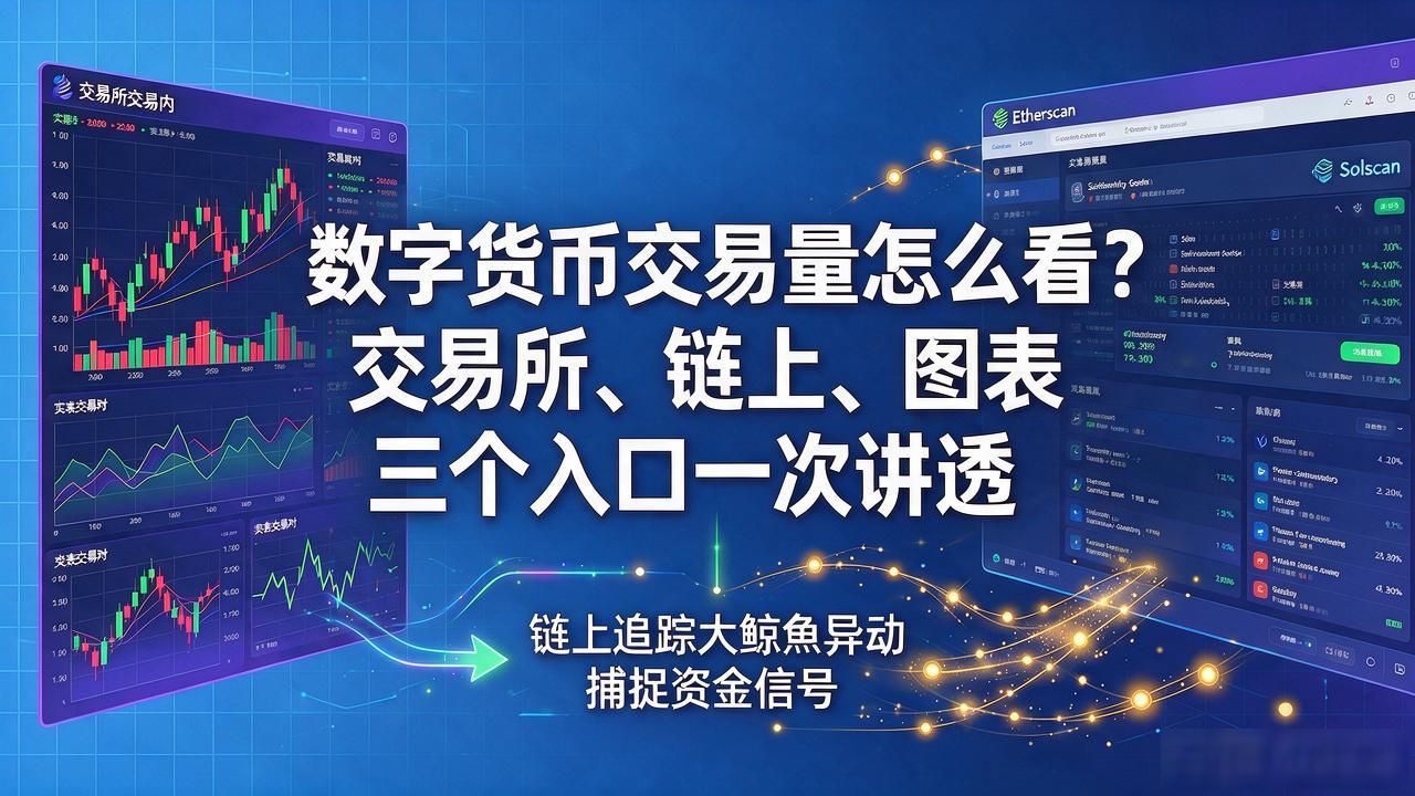 数字货币怎么看交易量_数字货币交易量判断真实热度方法_交易所链上成交量数据对比分析