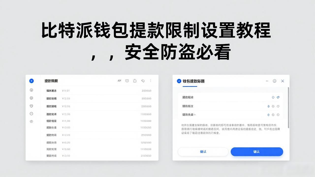 比特派钱包官方app资金安全保障_如何在比特派钱包下载官方app中设置提款限制?_比特派钱包官方app提款限制设置