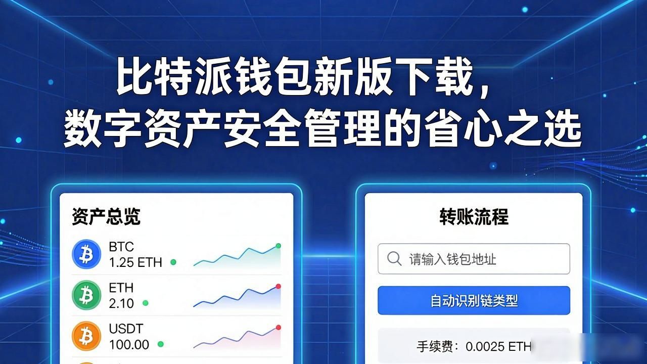 数字资产管理的新选择:比特派钱包最新版本下载的亮点_比特派钱包最新版本_比特派钱包安全性能