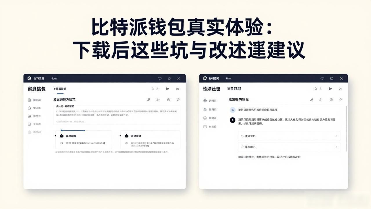 比特派钱包优缺点分析_比特派钱包下载的使用反馈与改进思路_比特派钱包评价