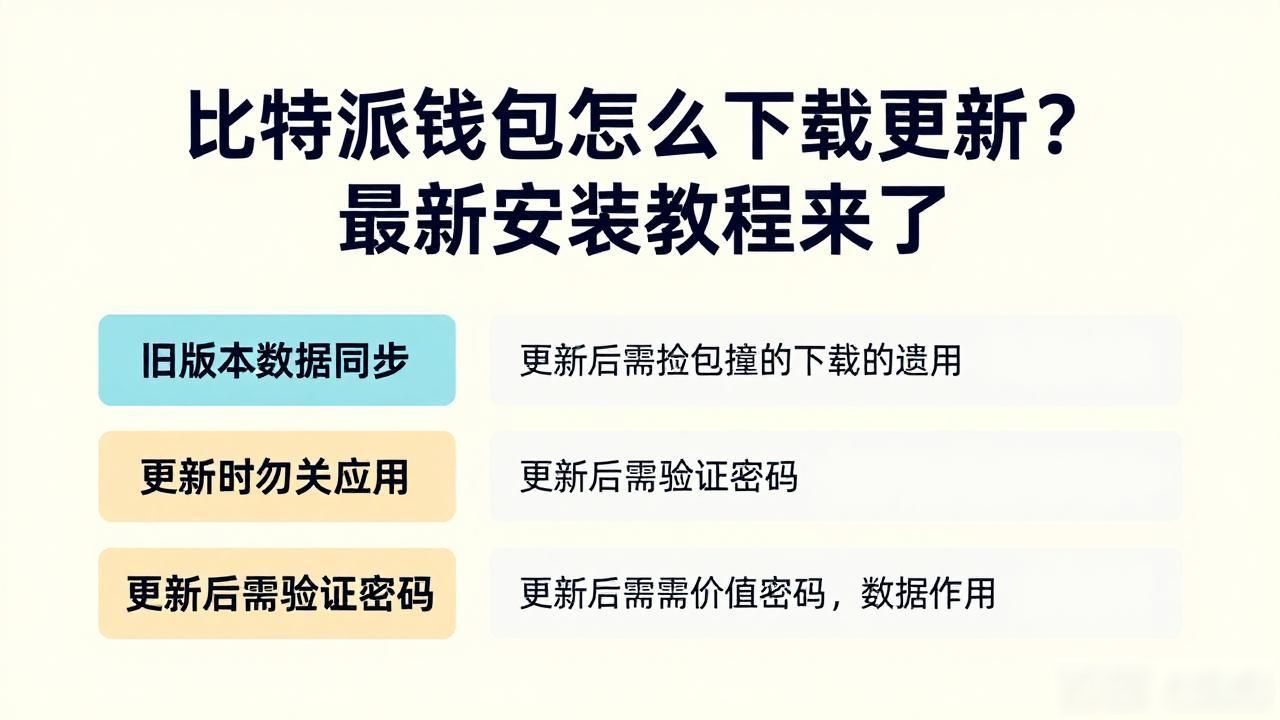 比特派钱包新版无法使用_比特派钱包下载官方渠道_常见问题:比特派钱包最新版本下载与更新