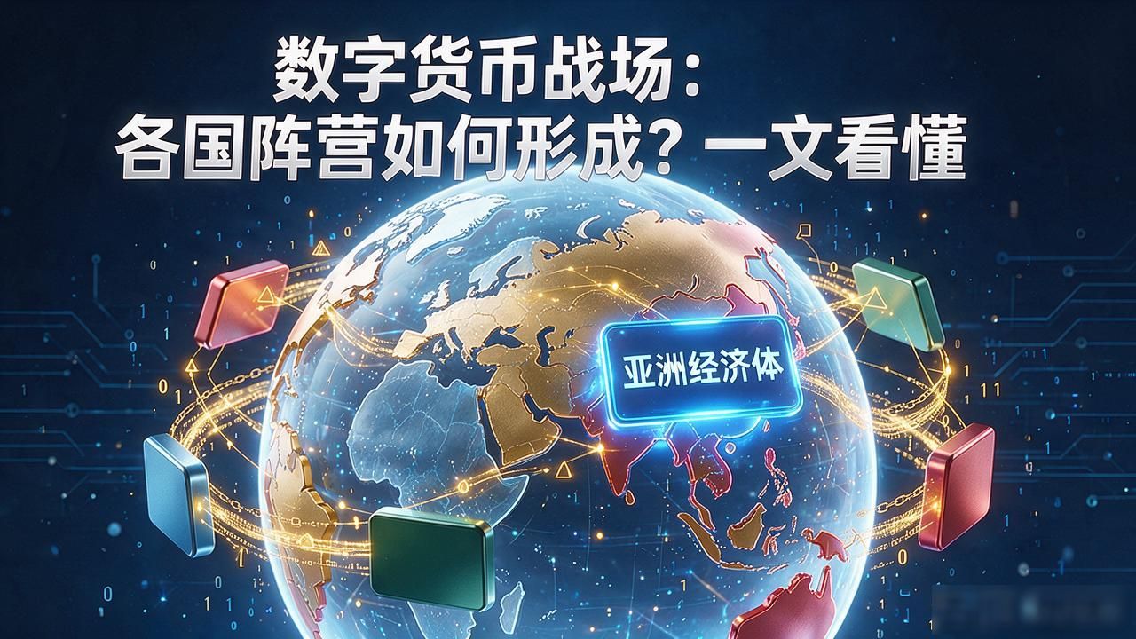 央行数字货币发展阵营_数字货币形成战线_数字货币主权竞争格局