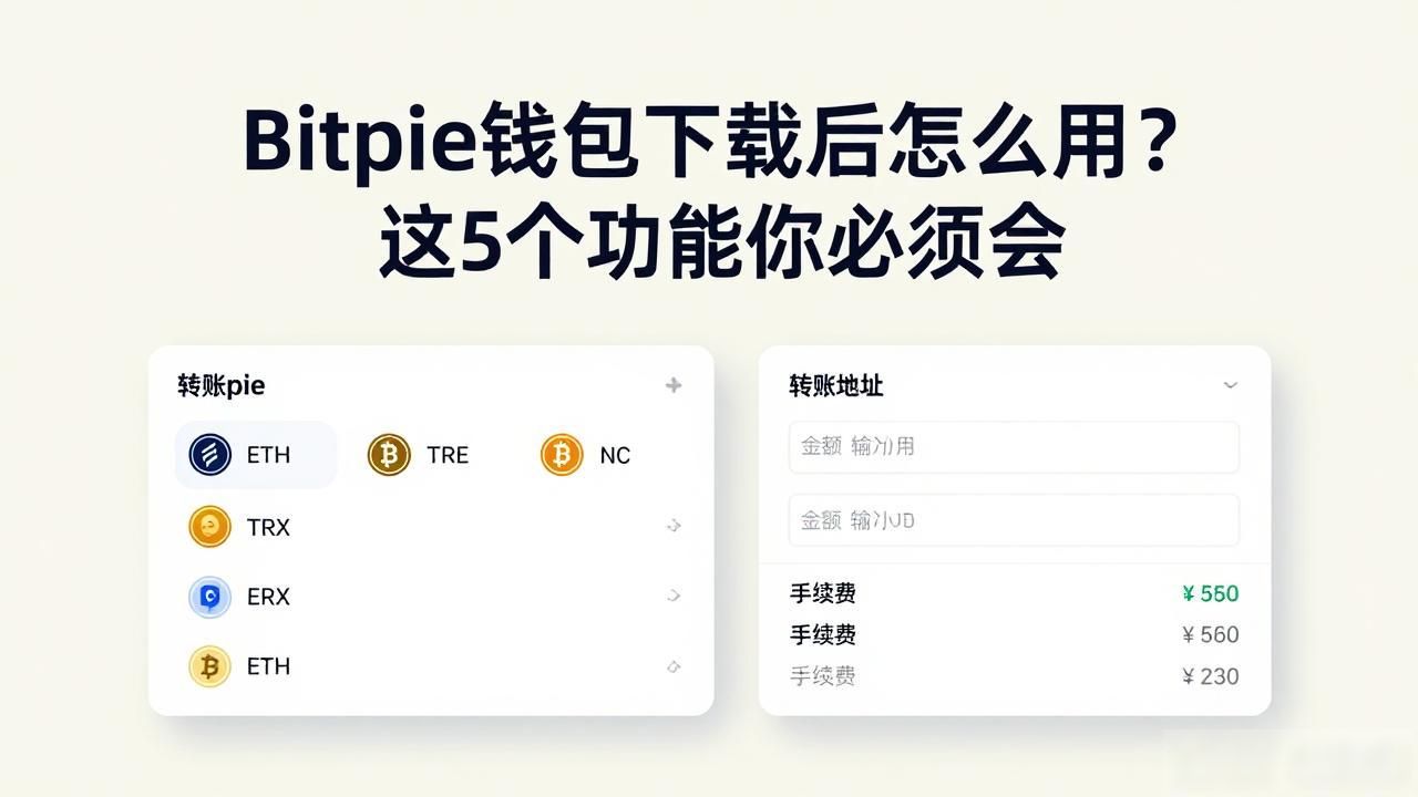Bitpie钱包_Bitpie官网版下载后的常用功能介绍_多链资产管理