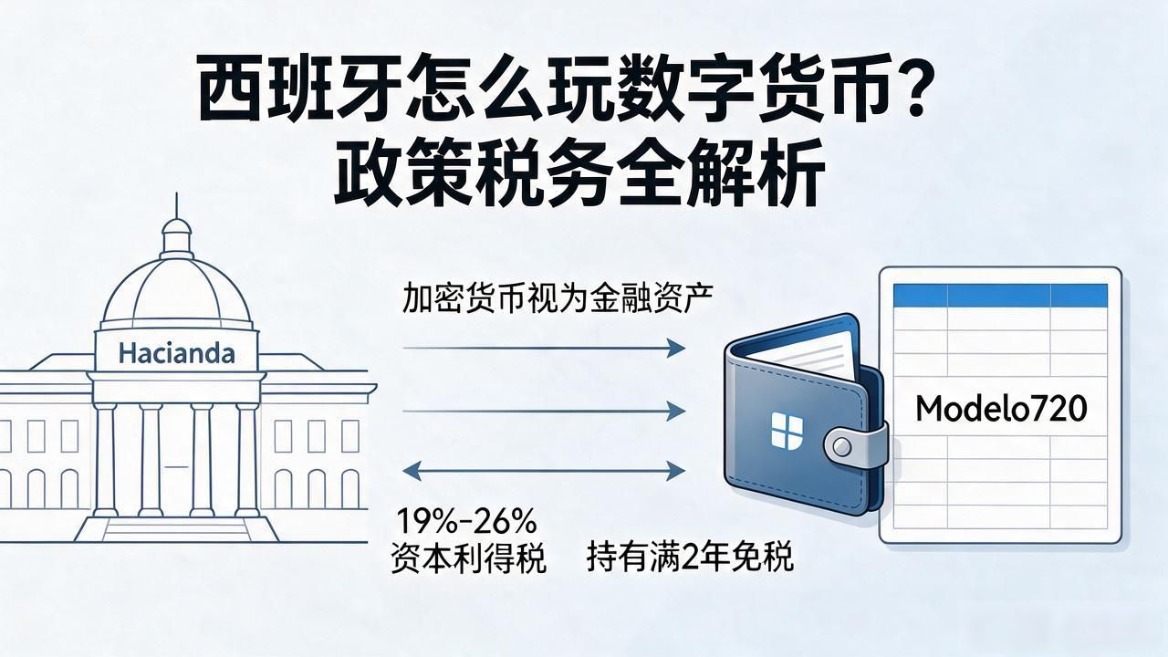 西班牙数字货币监管政策 西班牙加密货币资本利得税 西班牙本土加密货币交易平台_西班牙玩数字货币
