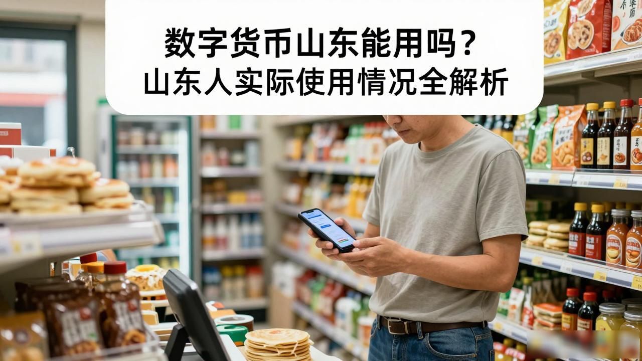 济南数字人民币应用场景_山东数字人民币试点_数字货币山东用了吗