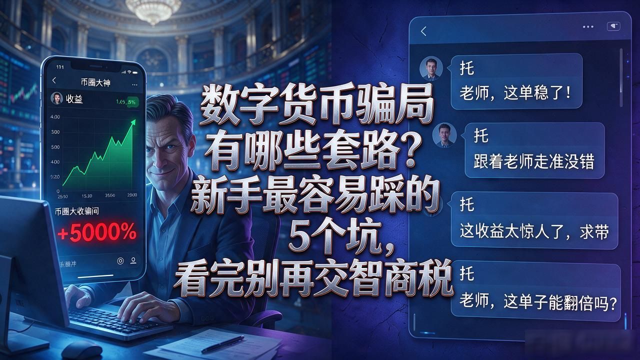 数字货币维权骗局_空投赠币诈骗套路_做数字货币骗局有哪些
