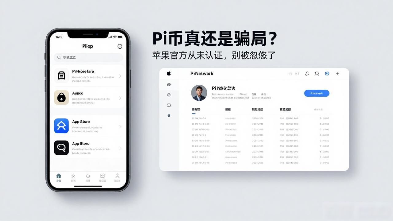 Pi Network苹果官方认证是假的_pi苹果认证数字货币_Pi Network苹果版本是第三方修改版