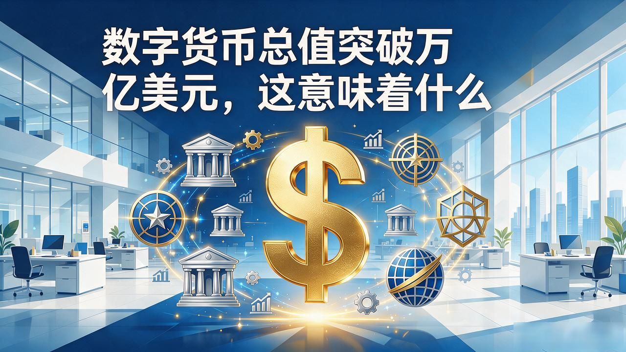 比特币以太坊推动数字资产行业发展_数字货币总值超过美金_加密货币总市值突破万亿美元的意义