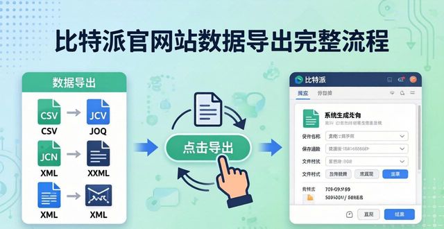 比特派能导入imtoken_比特派导出私钥_如何在比特派官方网站上进行数据导出?