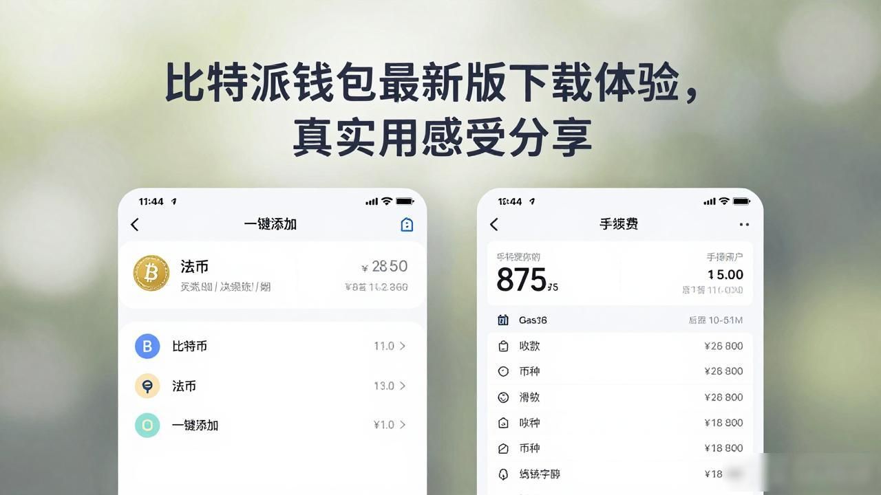 比特派钱包最新版本真实感受_用户反馈：比特派钱包最新版本下载后的真实体验分享_比特派钱包下载安装及界面特点