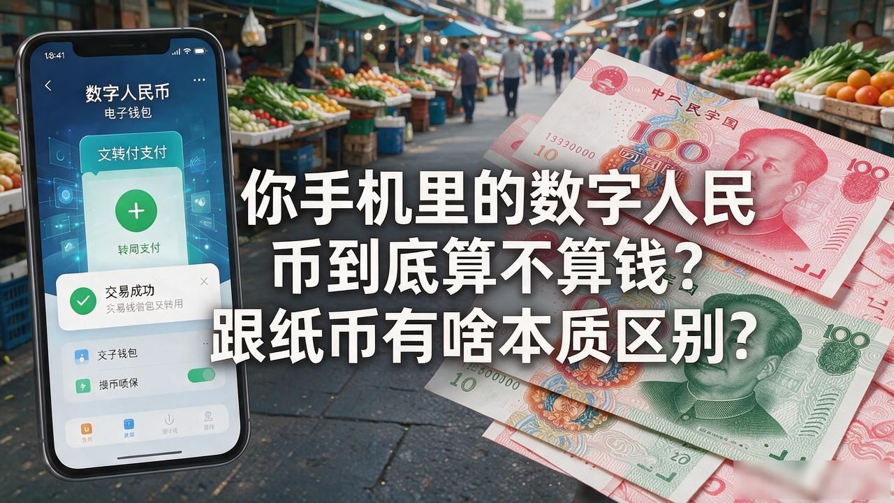 数字人民币和纸币的法律地位区别_数字人民币是否属于法定货币_数字货币是否算货币