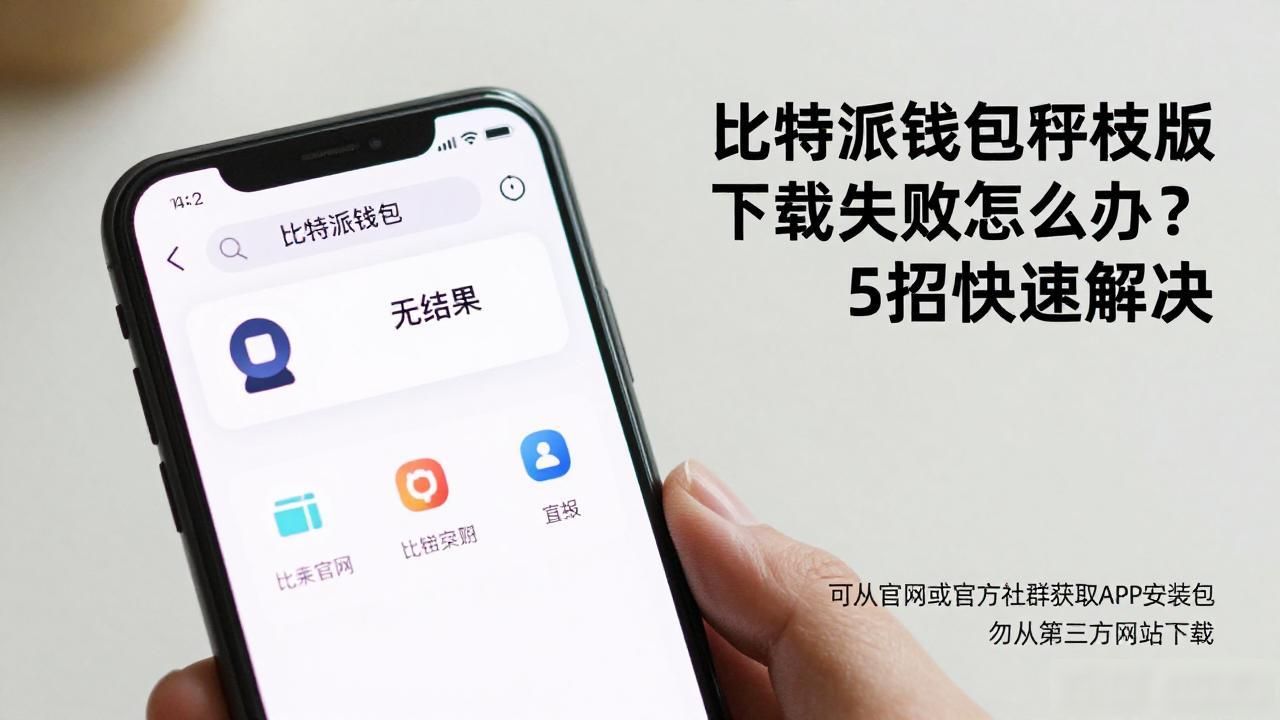 如何解决比特派钱包手机版下载的故障_比特派钱包下载常见故障_比特派钱包下载失败解决方法