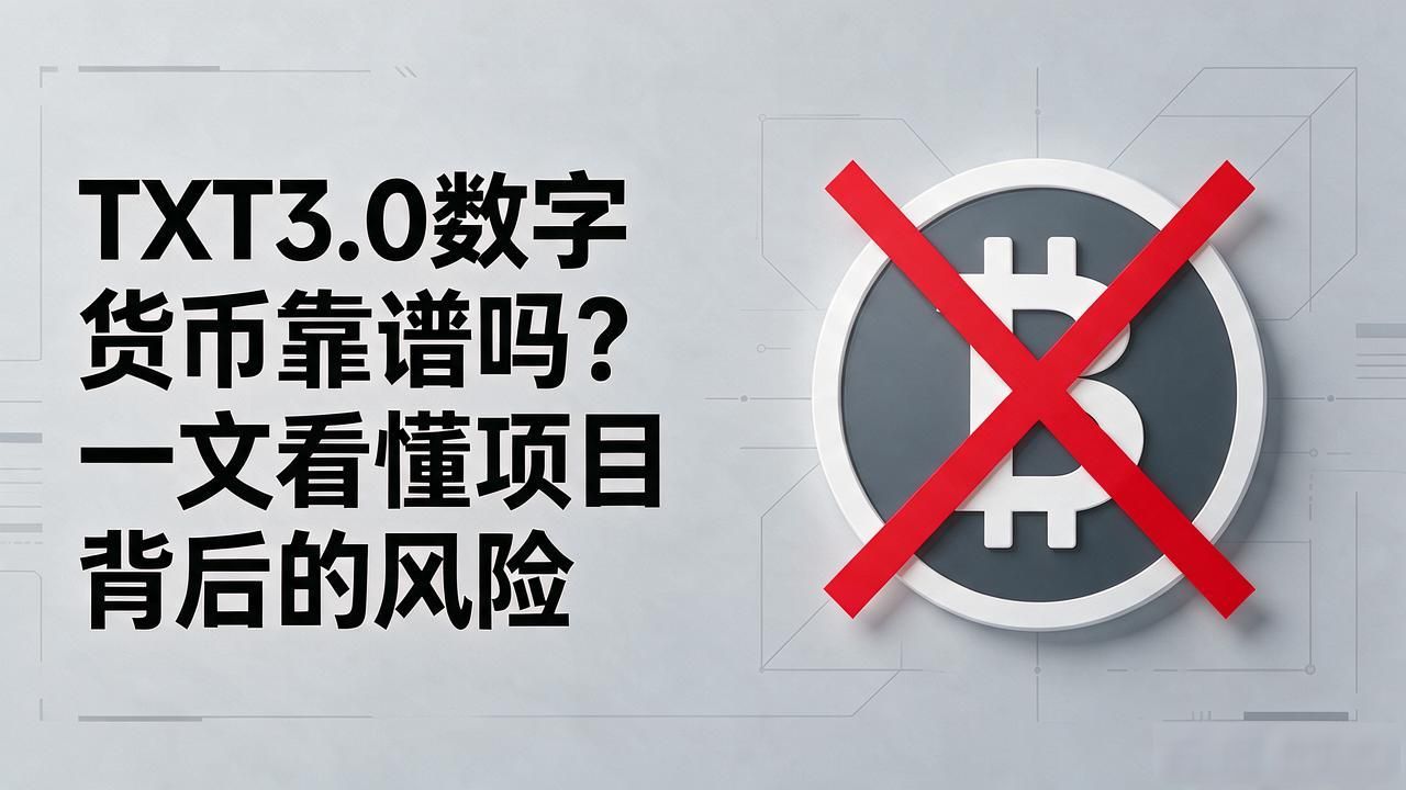 TXT3.0数字货币骗局_区块链项目风险_txt3.0数字货币