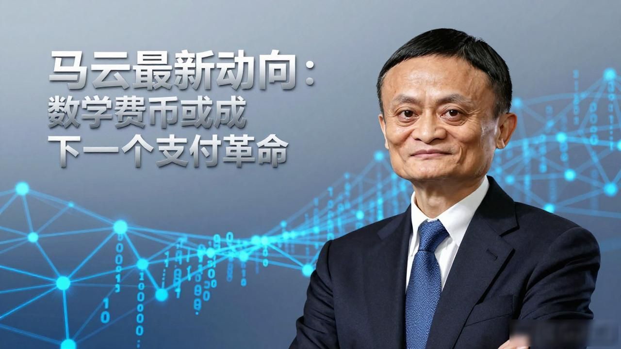 数字人民币马云推动_马云拥抱数字货币_马云金融科技理念