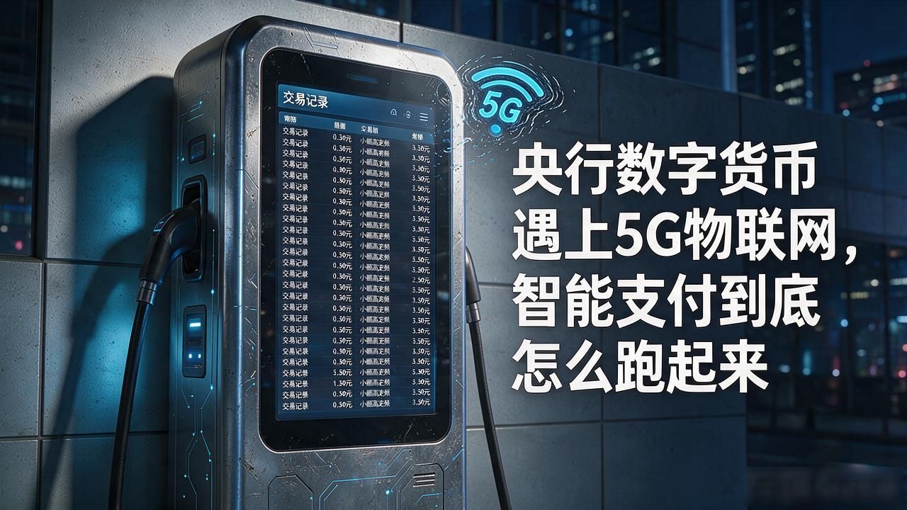 智能电表数字人民币扣款_央行数字货币5物联网_5G物联网设备自动交易