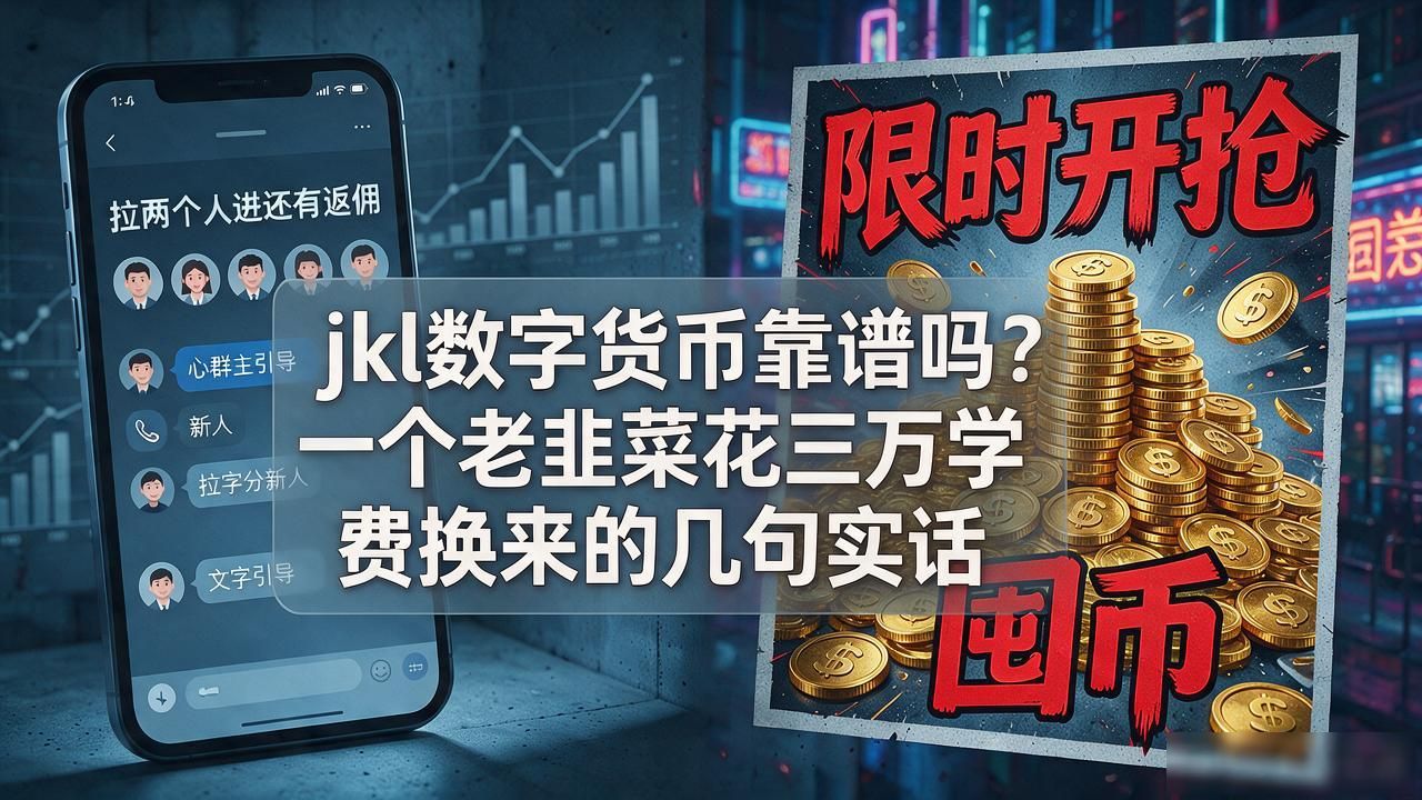 jkl数字货币_内部渠道币种识别_jkl数字货币骗局