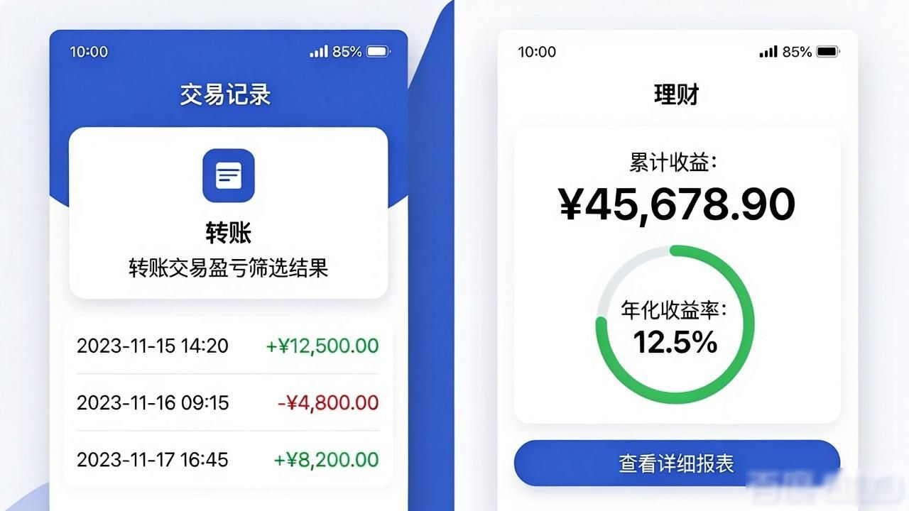 资产收益报告_资产收益表格_如何在Bitpie安卓版APP中查看资产表现与收益?
