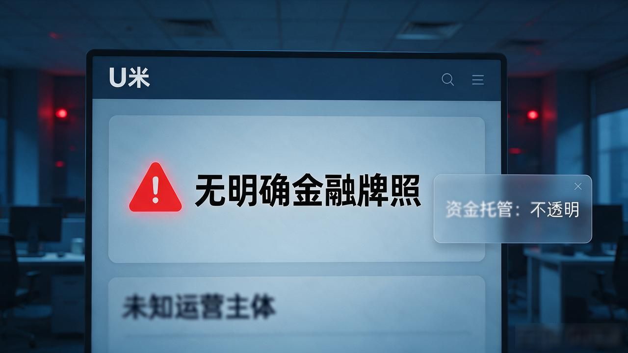 U米数字货币交易所真实评测_U米平台资金安全与合规风险_U米数字货币交易所