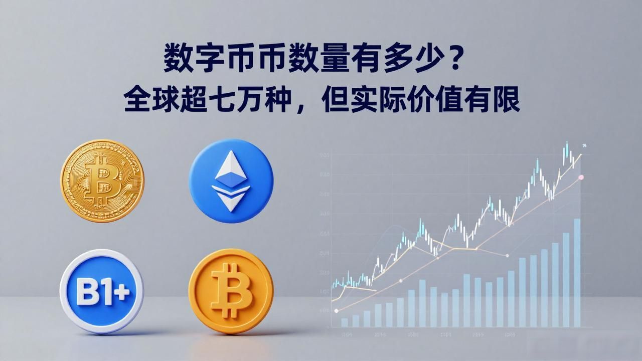 数字货币的数量有多少_2026年全球数字货币数量解析_主流数字货币数量及市值排名