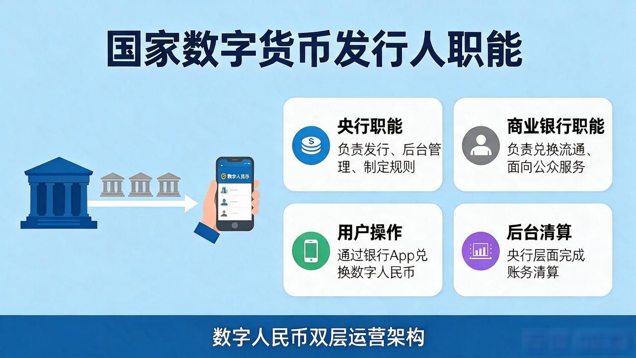 国家数字货币发行人_央行发行数字人民币双层架构_数字人民币发行人是谁