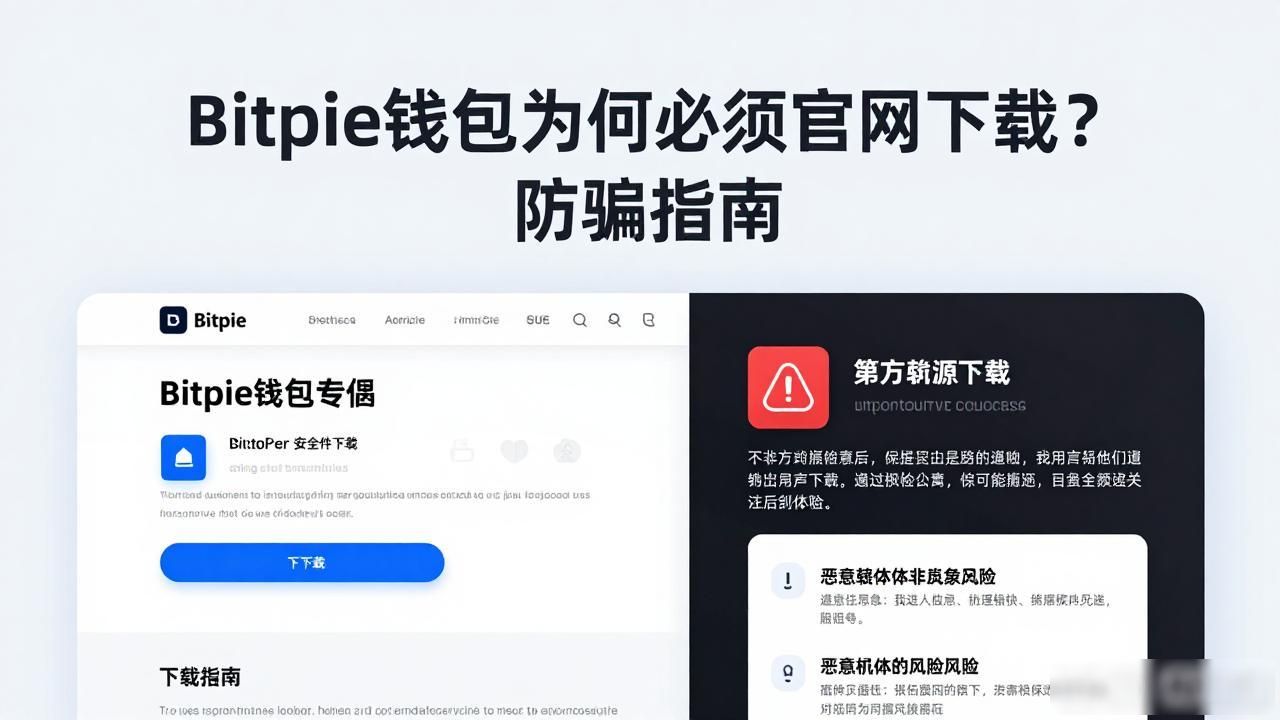 为什么选择官方渠道下载Bitpie钱包?_Bitpie钱包官方渠道的资产安全保障_非官方渠道下载Bitpie钱包的风险
