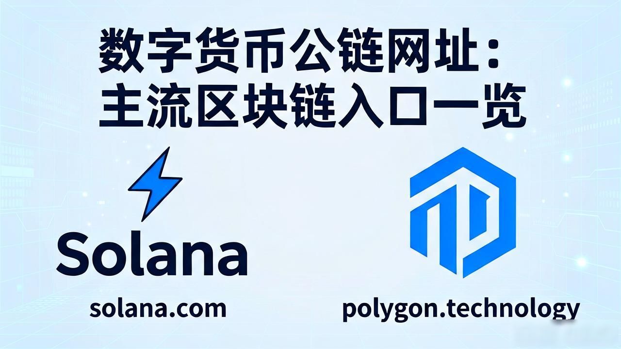 数字货币公链网址_主流数字货币公链官网入口 新手访问公链官网注意事项 区块链公链官网资产安全指南