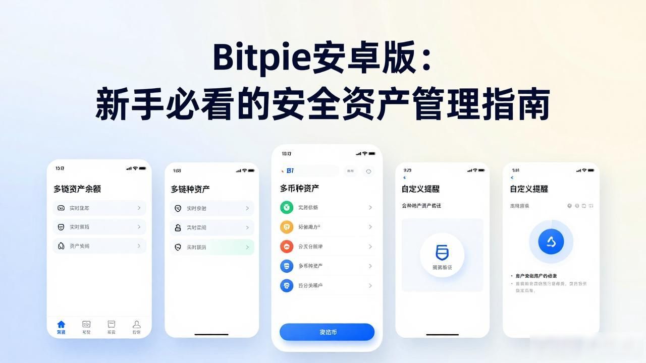 BitPie多链聚合功能提升效率_BitPie钱包加密货币安全管理_如何通过bitpie比特派安卓版科学管理你的数字资产？