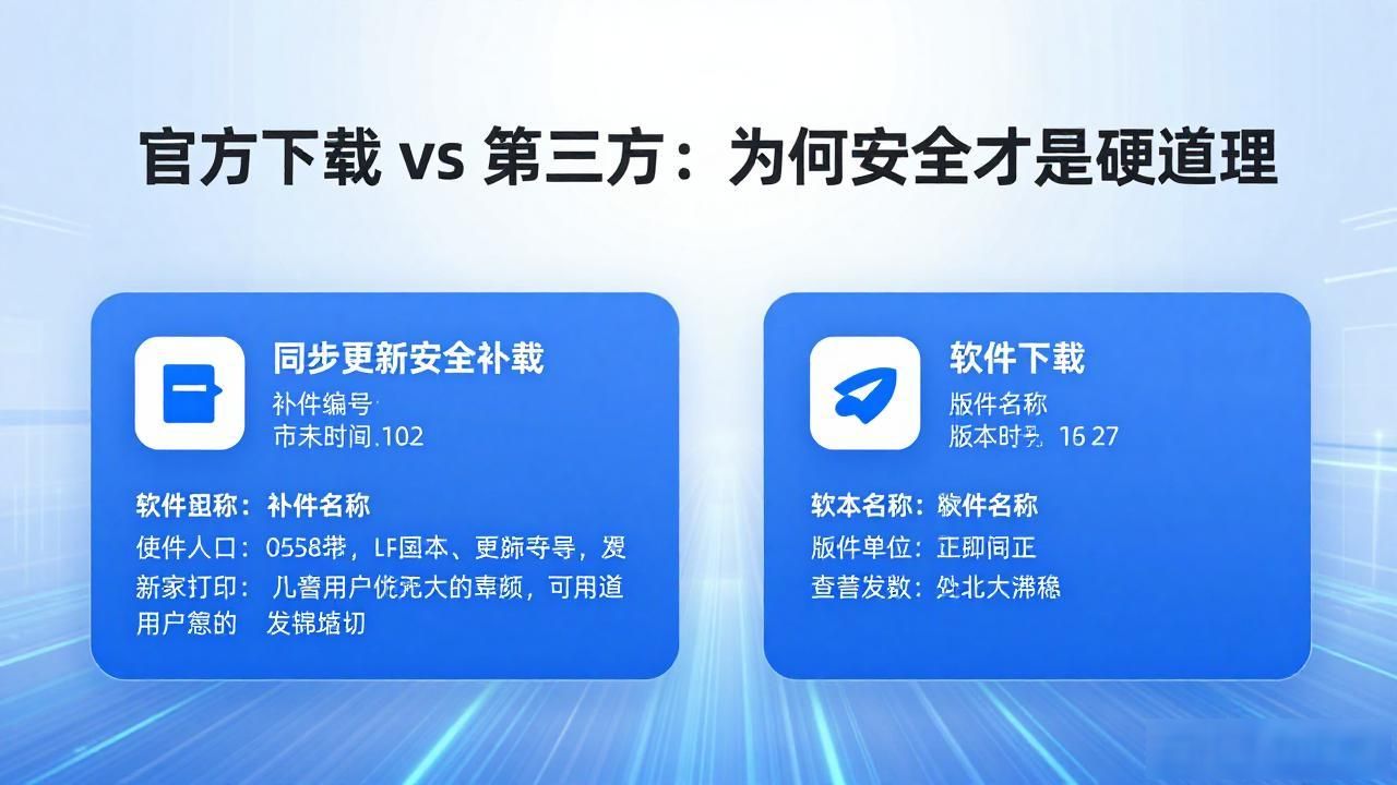 官方下载渠道_为什么选择官方下载地址而非第三方网站?_安全软件下载