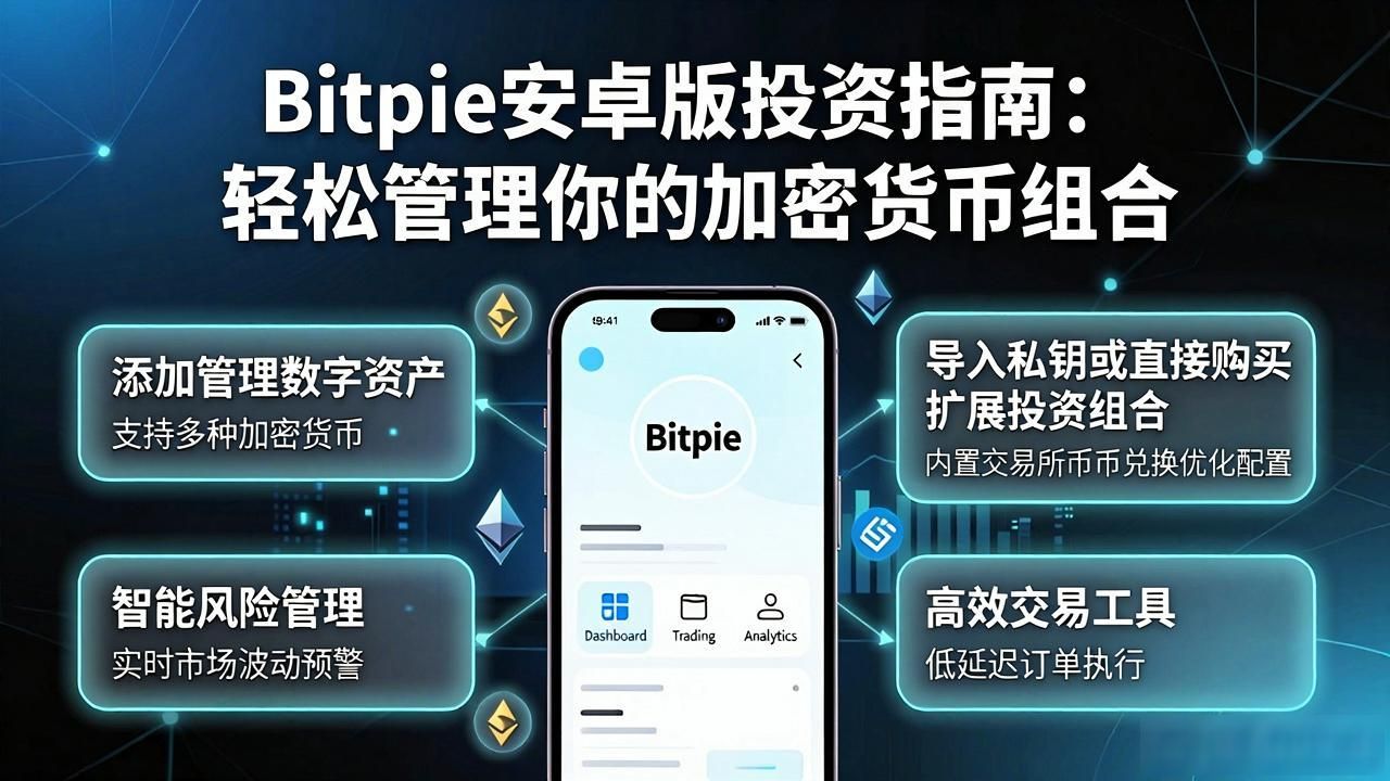 Bitpie安卓版钱包设置与操作_Bitpie安卓版投资组合管理_学会如何通过bitpie比特派钱包安卓版进行投资组合管理