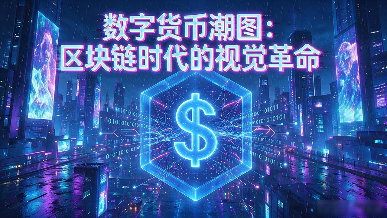 数字货币潮图_数字货币催生的潮图视觉文化_区块链确权数字潮图变现