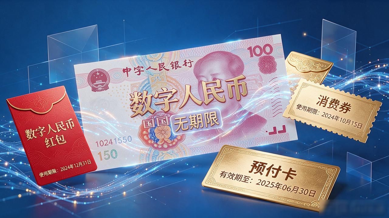 数字人民币红包消费券过期规则_数字货币有效期是多久_数字人民币有没有有效期