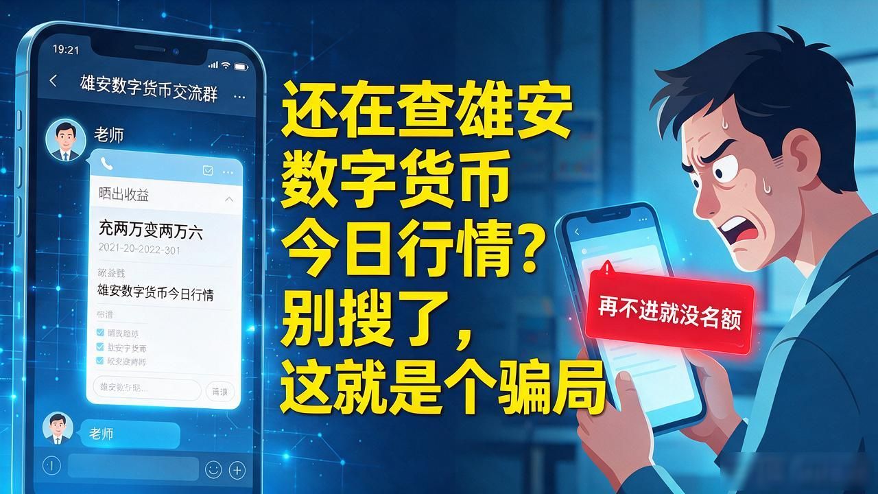 雄安数字货币今日行情_央行数字人民币e-CNY_雄安数字货币骗局