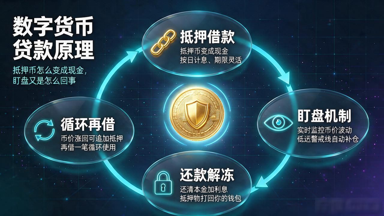 数字货币贷款原理_加密资产抵押贷款_数字货币贷款