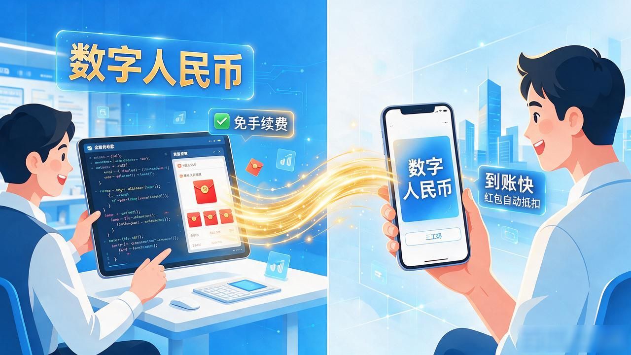数字人民币与扫码支付区别_数字人民币超市收银体验_中国数字货币消费
