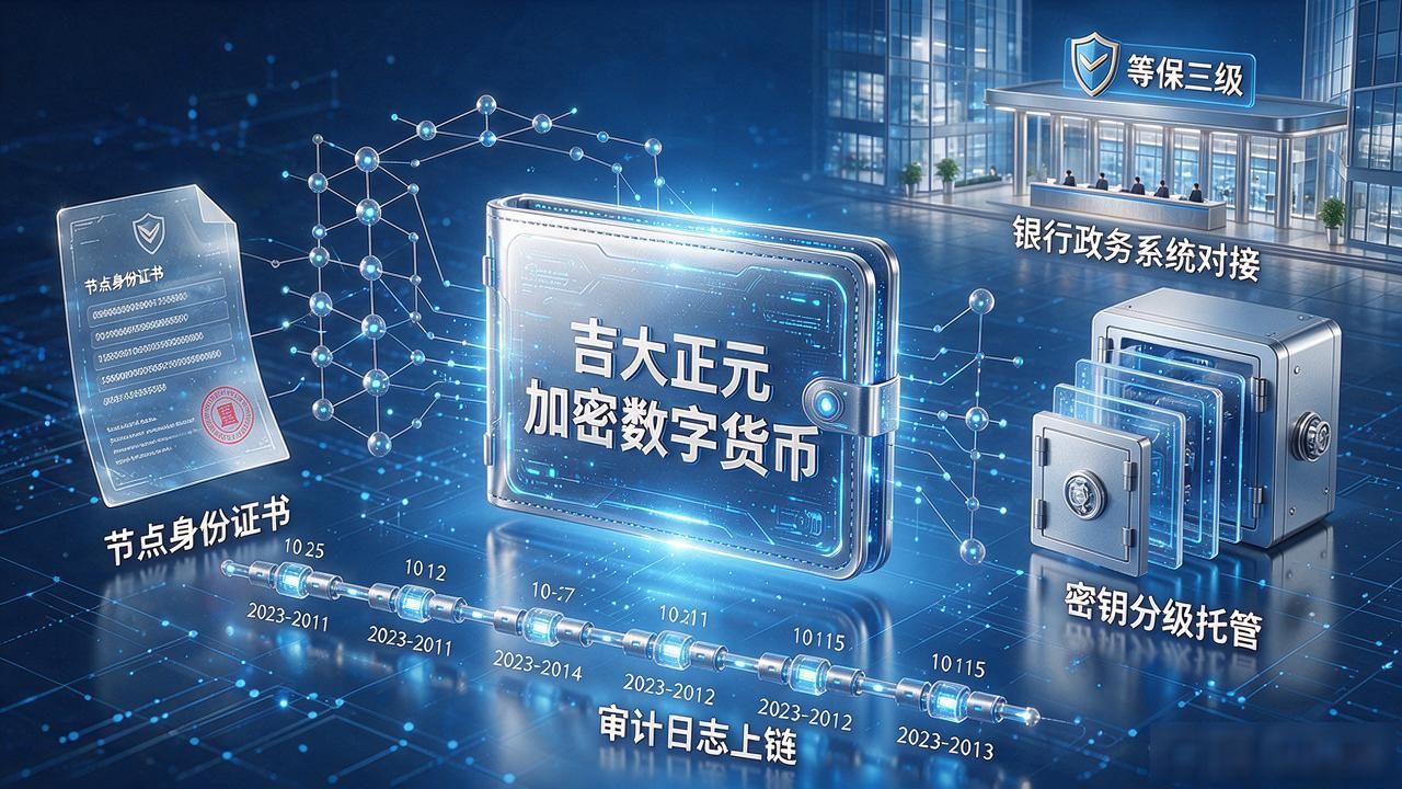 吉大正元加密数字货币_数字人民币合规审计与密钥管理_吉大正元加密数字货币方案国密算法应用