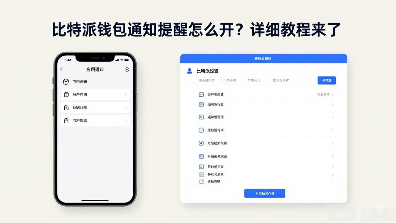 比特派钱包通知设置_如何在比特派钱包官方网设置通知提醒_交易提醒到账通知