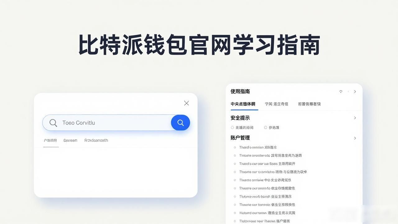 比特派钱包官网教程_如何在比特派钱包官网入口上进行在线学习_比特派钱包官网学习资源