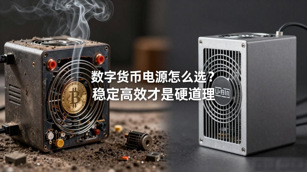 数字货币挖矿电源选择_数字货币电源_工业级电源与普通电源对比