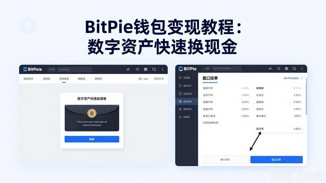 用 BitPie 钱包快速兑现你的数字资产_BitPie钱包将币换成人民币的流程_BitPie钱包转账注意事项