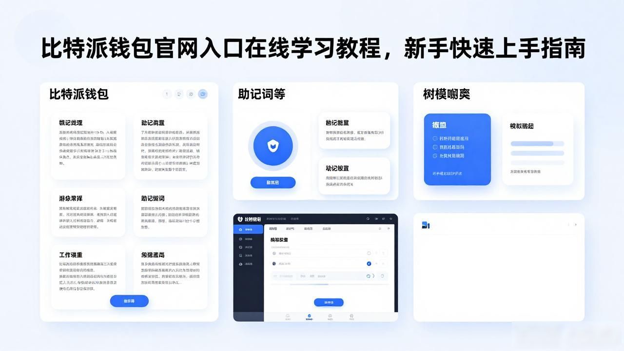 比特派钱包安全设置教程_比特派钱包官网学习中心_如何在比特派钱包官网入口上进行在线学习