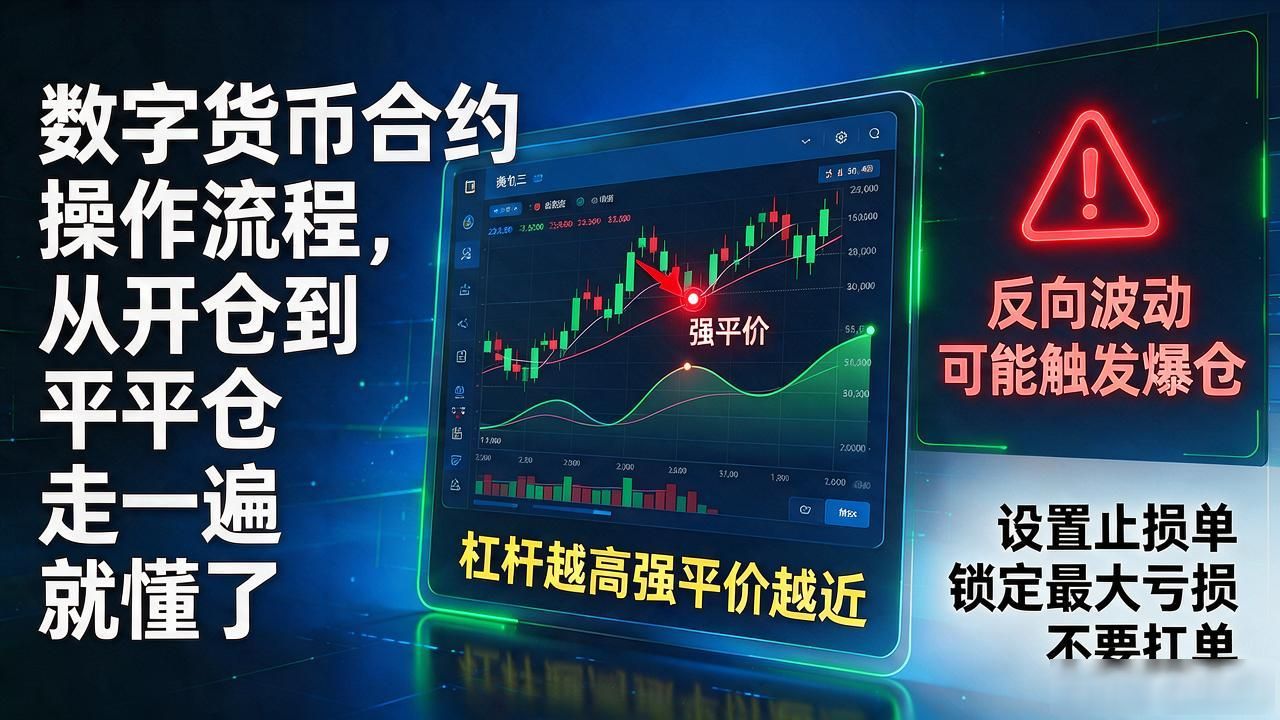 数字货币合约操作流程_新手合约交易开户入金步骤_数字货币合约操作流程详解